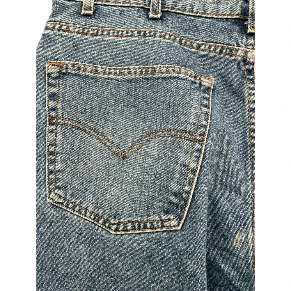 Vintage Levi's 550 Jeans Made In USA 42x29 Relaxed 90s Vintage Fit